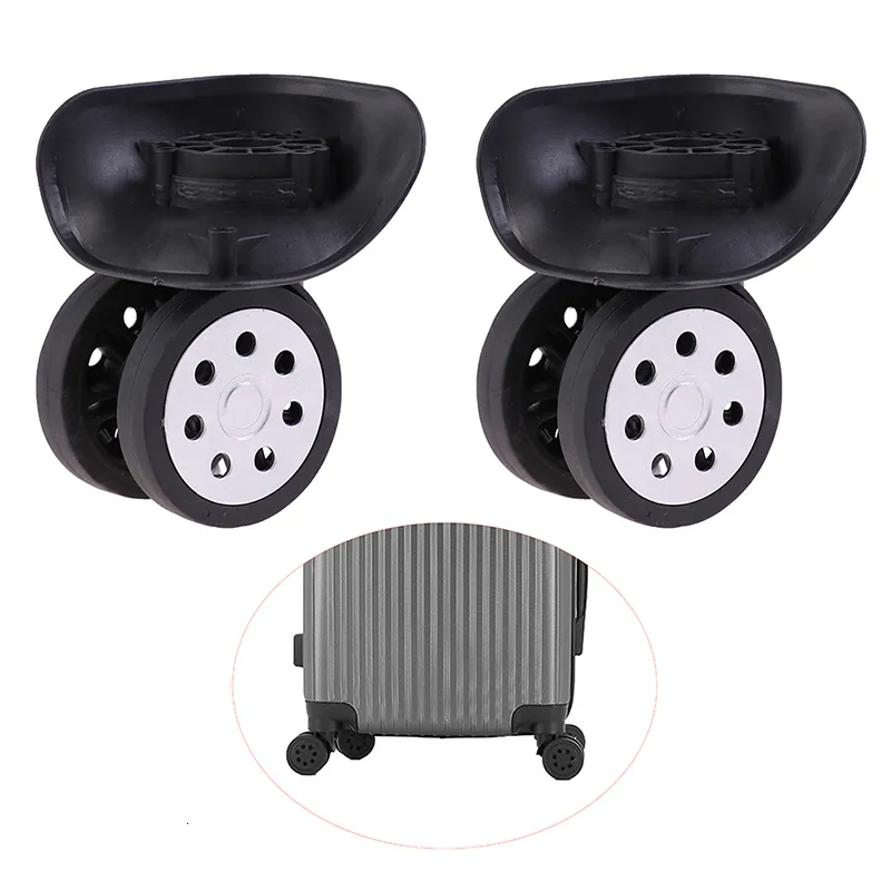 Trolley Case Luggage Wheel Universal Travel Suitcase Parts Accessories High Quality Rubber Luggage Wheel Replacement Wheels