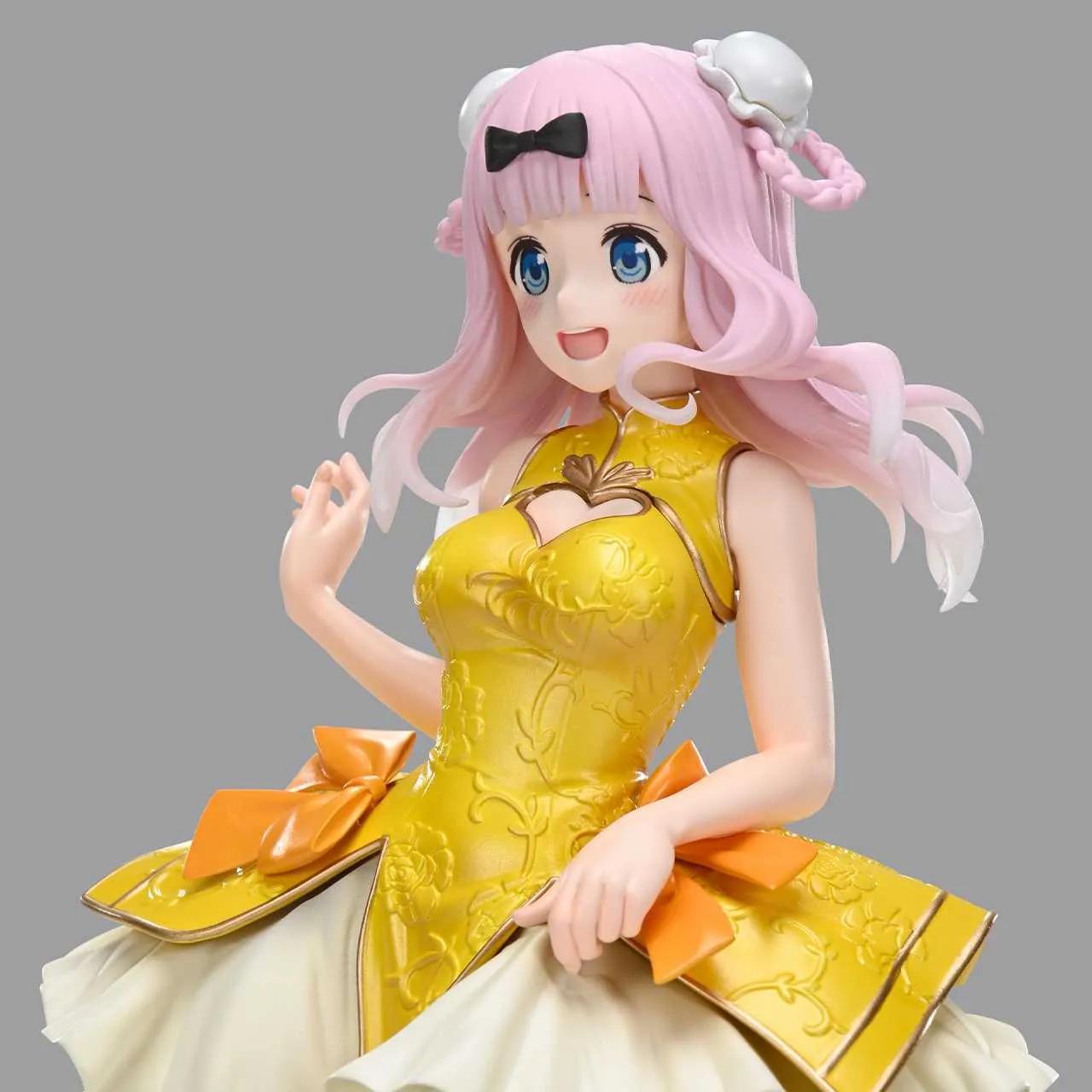 Figuras de brinquedo de ação 2022 Figura japonesa de anime original em estoque kaguya sama love is war fujiwara chika ação figura colecionável modelo brinqued t230105