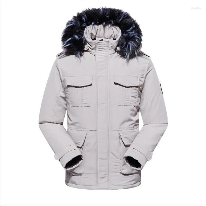 Chaquetas y abrigos de invierno para hombre, abrigos largos cálidos de buena calidad, Parkas informales delgadas con capucha, talla 5XL