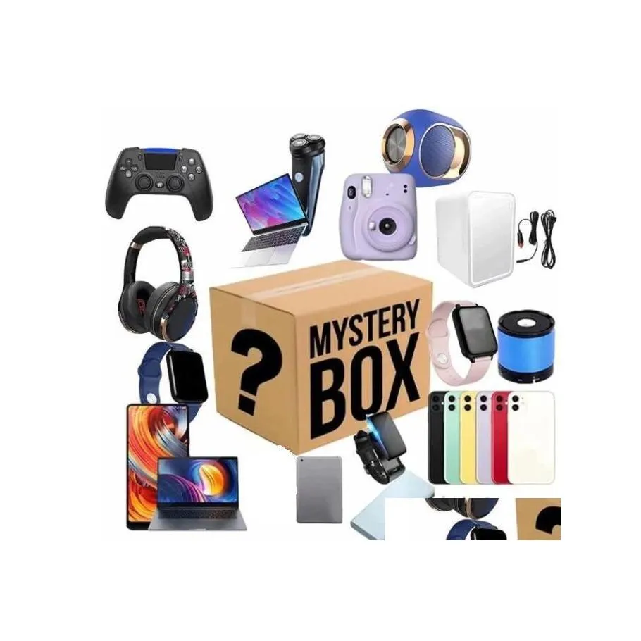 Andra leksaker Digitala elektroniska hörlurar Lucky Mystery Boxes Presenter Det finns en chans att Opentoys Kameror Drönare Gamepads Hörlurar Mor Dhrap