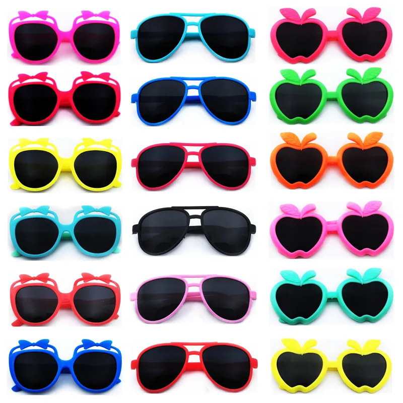 Groothandel voor kinderen Zonnebril Cartoon Zonneglazen Kinderen Bescherming Eyewear Fashion Show Zomer Outdoor Travel Anti -stralingsglazen