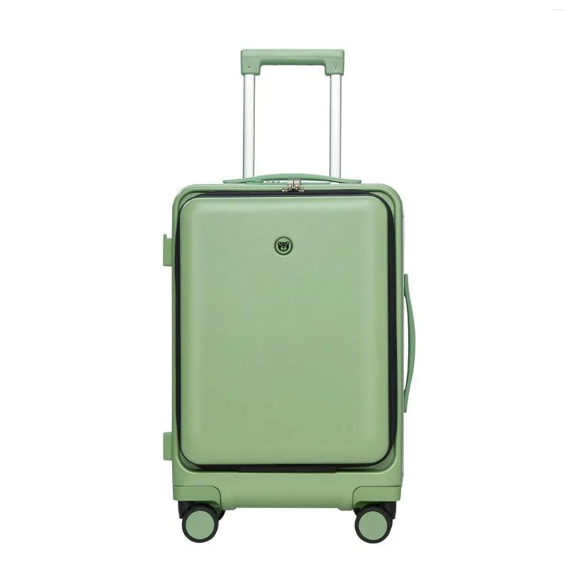 Front Opening Rolling Small Suitcase Primark With Wheels, USB Interface