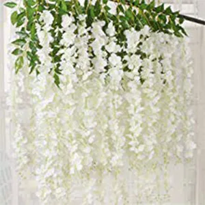 Artificial Wisteria Vine Ratta Fake Wisteria 