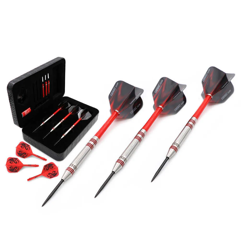 Darts CUESOUL Glory Luxury Dart Case Packing-Tungsten Steel Tip Dart Set-26g 0106