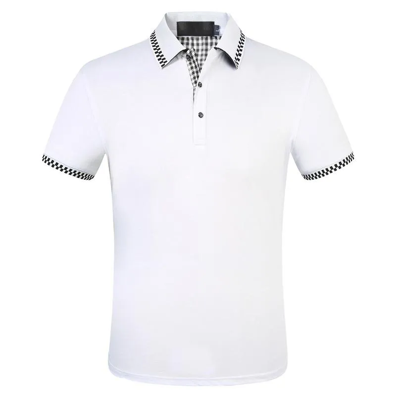 Hommes Designers Polo T-shirts Serpent Broderie Polos Bee Stripe Hommes High Street Casual Horse Tees Tops Chemise Taille M-XXXL