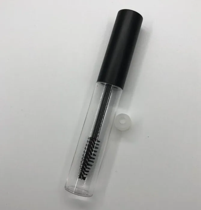 Top Empty Mascara Tube With Eyelash Wand Brush DIY Makeup Mascara Cream Bottle Vial Container Transparent Mascara Packing Bottles 10ML