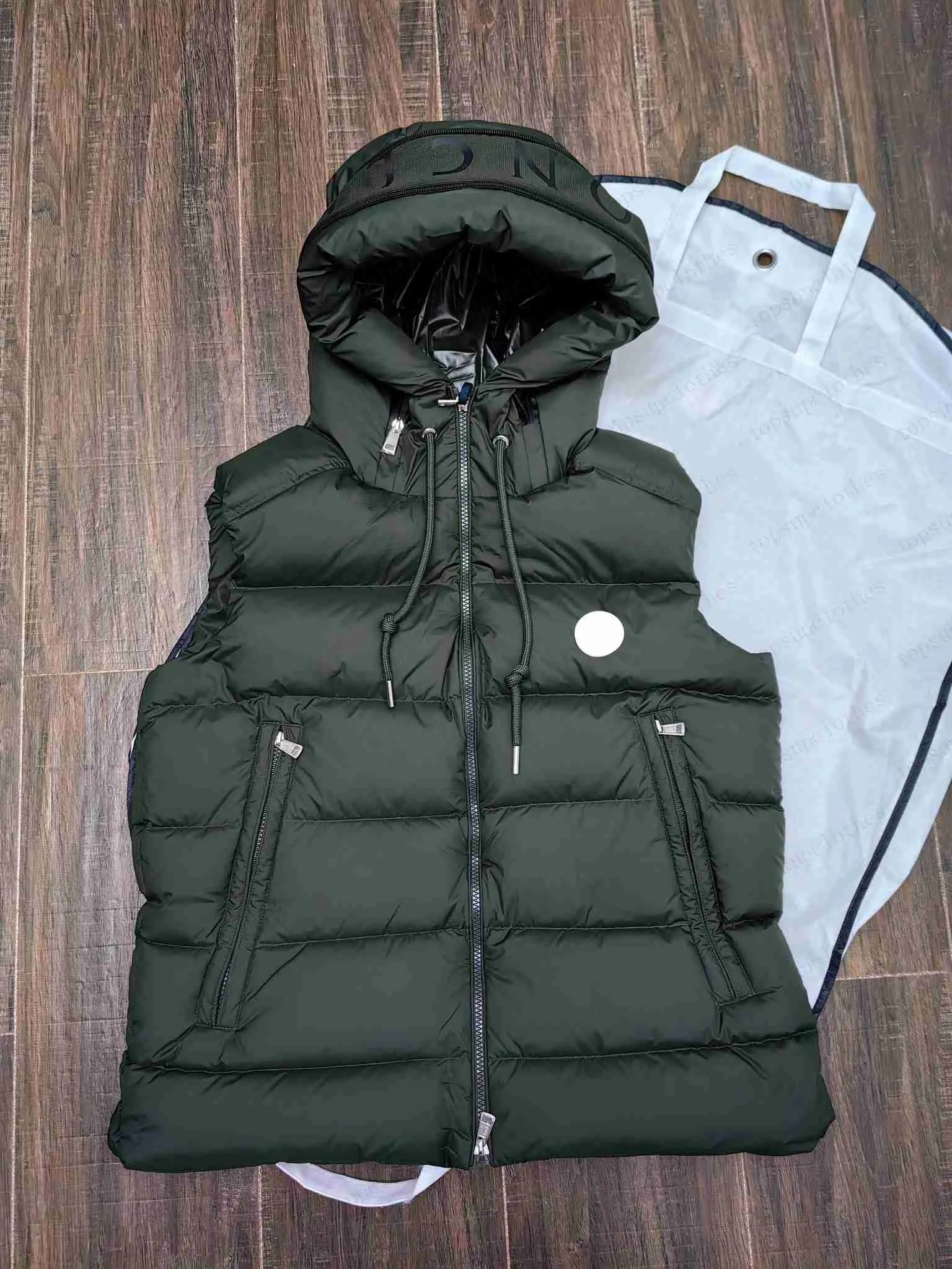 Designer Herren Weste Daunenweste Homme Westen Gilet Parkas Mantel Kapuze Oberbekleidung Wasserdicht für Herren und Damen Windjacke Dick ärmellos