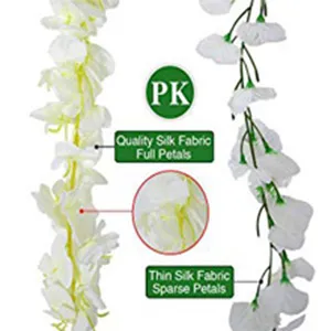 Realistic Silk Flower Decoration