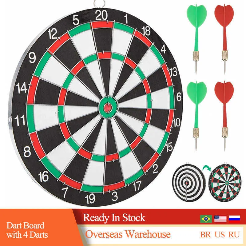 Darts Dart Professional Professional For Kids Funny Dartboards Rzucanie z 4 rzutkami Nowy łucznictwo OVP Dartboard 0106