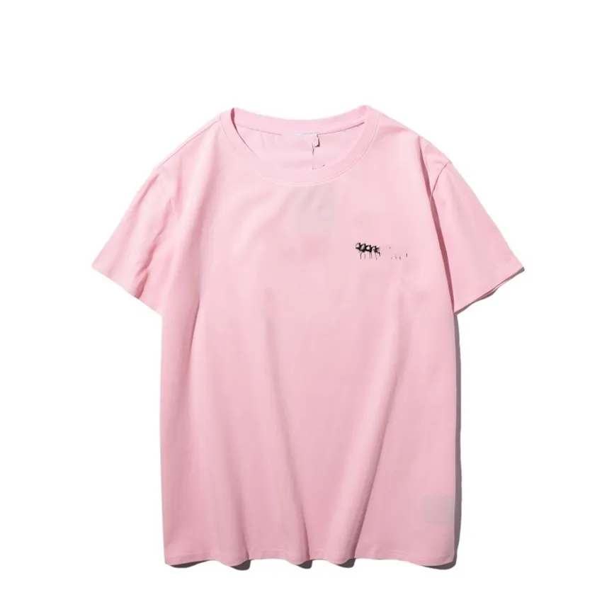 T-shirt pour hommes 2023 Balencaigaity Fashion Design T-shirts Womentop Coton Infroissable Imprimé Lettre Casual Couple Vêtements 08-02