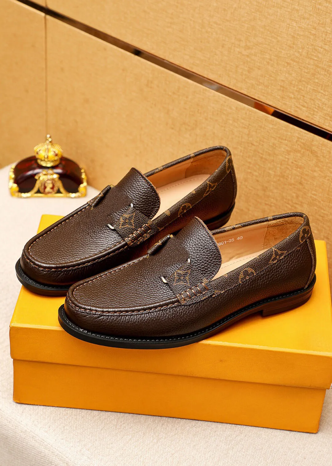 Neue 2023 Männer Echtes Leder Party Kleid Schuhe Designer Männer Casual Handmade Loafers Marke Slip-On Atmungsaktive Business Wohnungen größe 38-45