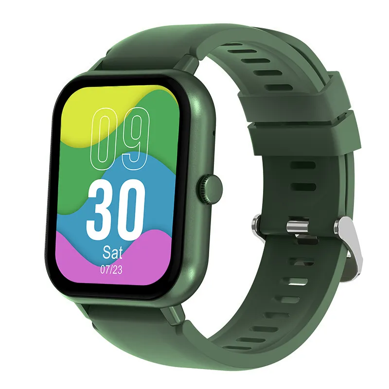 YEZHOU kwadratowy inteligentny zegarek męskie zegarki damskie IP67 wodoodporna opaska monitorująca aktywność fizyczną sportowy pulsometr w pełni dotykowy smartwatche dla Amazfit Gts Xiaomi