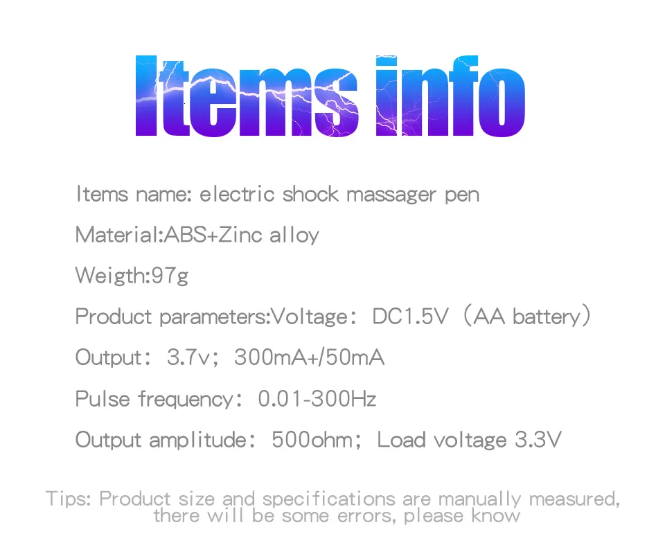 Electric G-spot Stimulation Pen & Nipple Shock Toy For Couples_voghion.com