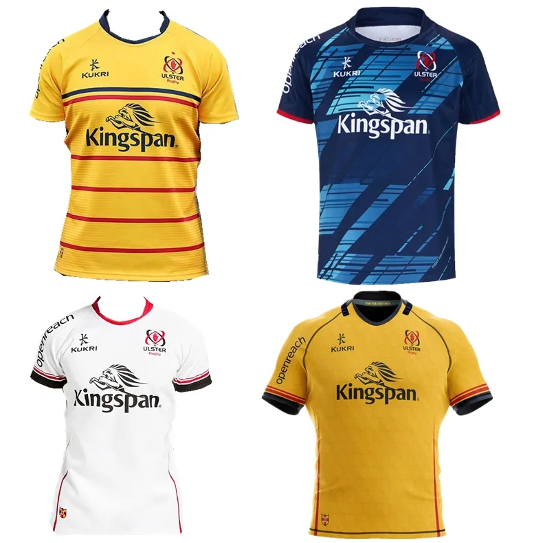 2022 2023 Ulster Rugby Jersey 21 22 23 Home Away Yellow European Shirt Size S-5XL