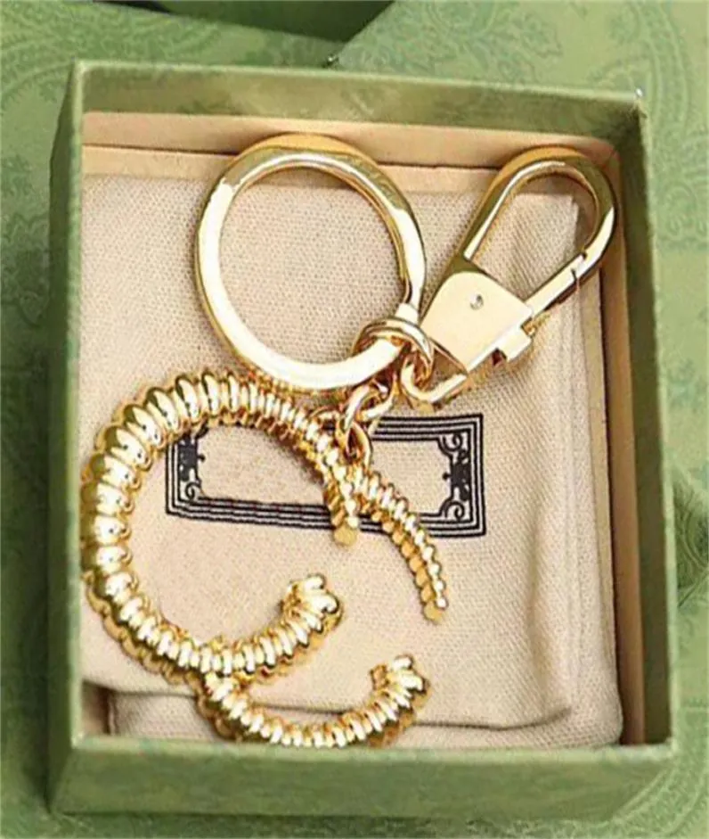 Designer Key Buckle Fashion Bag Keychain Decoration Men Women Car Key Chain High Quality Fashion Pendant With Box3051576