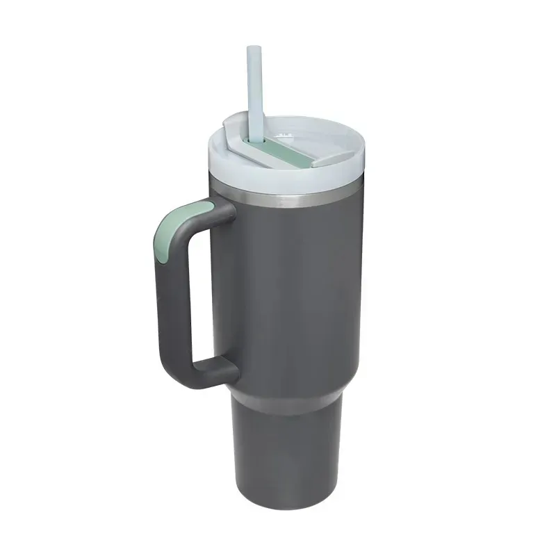 Simple Modern Gobelet Thermique avec Poignée et Paille | Vaso de viaje para café helado | Trek