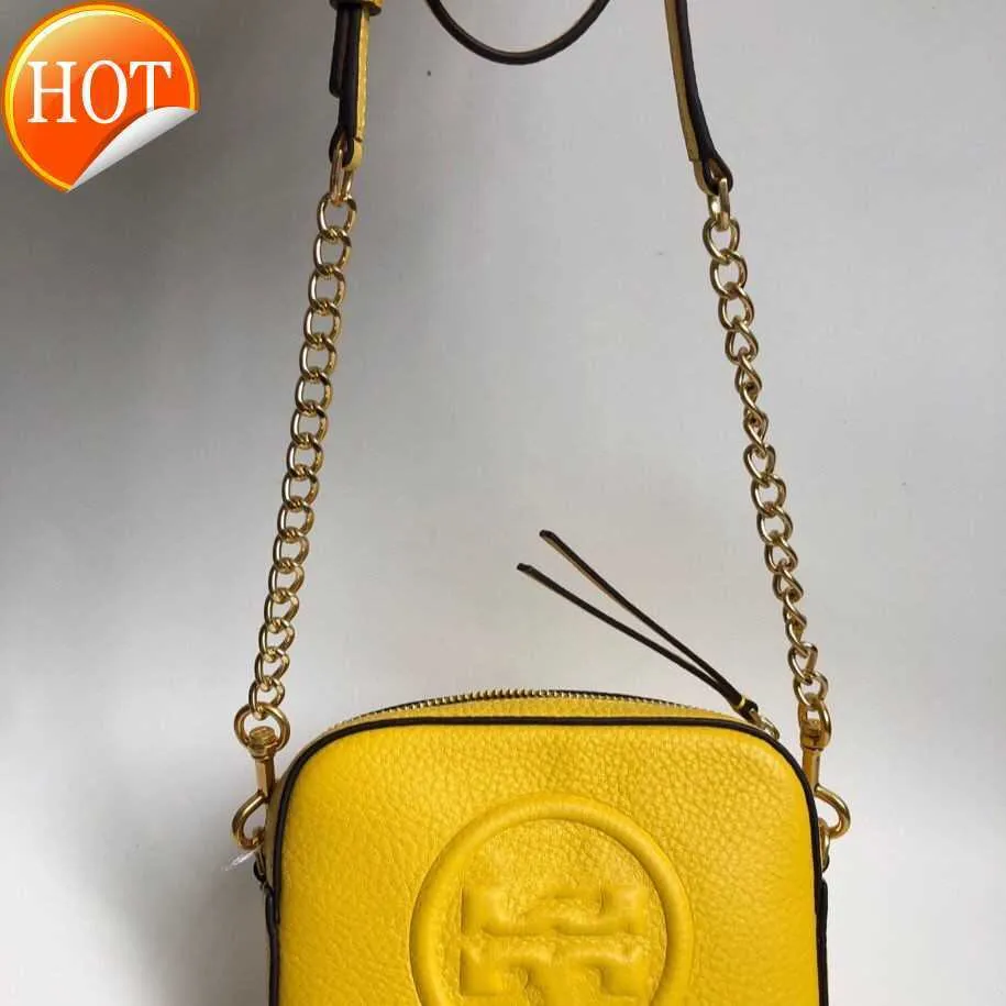 Uxury Designer Schoudertassen Crossbodytas Handtassen Tote 2024 Nieuwe Damestextuur Koeienhuid Gouden Ketting Schouderriem Cameratas Geschenkdoos Fabriek Directe Verkoop