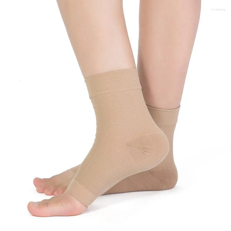 Spor Çorap Sıkıştırma Ayak Kolları Unisex Açık Toe Sport Plantar Fasiit Ağrı Küfür Topuk Tedavisi Ayak Bileği Kemeri