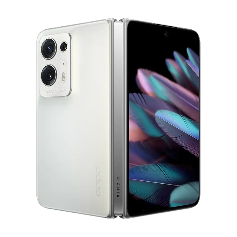 オリジナルのOPPO Find N2折りたたみ5G携帯電話スマート12GB RAM 256GB ROM Snapdragon 50.0MP NFC Android 7.1 "120Hz Amoled Full Screen Folding Fingerprint ID FACE携帯電話