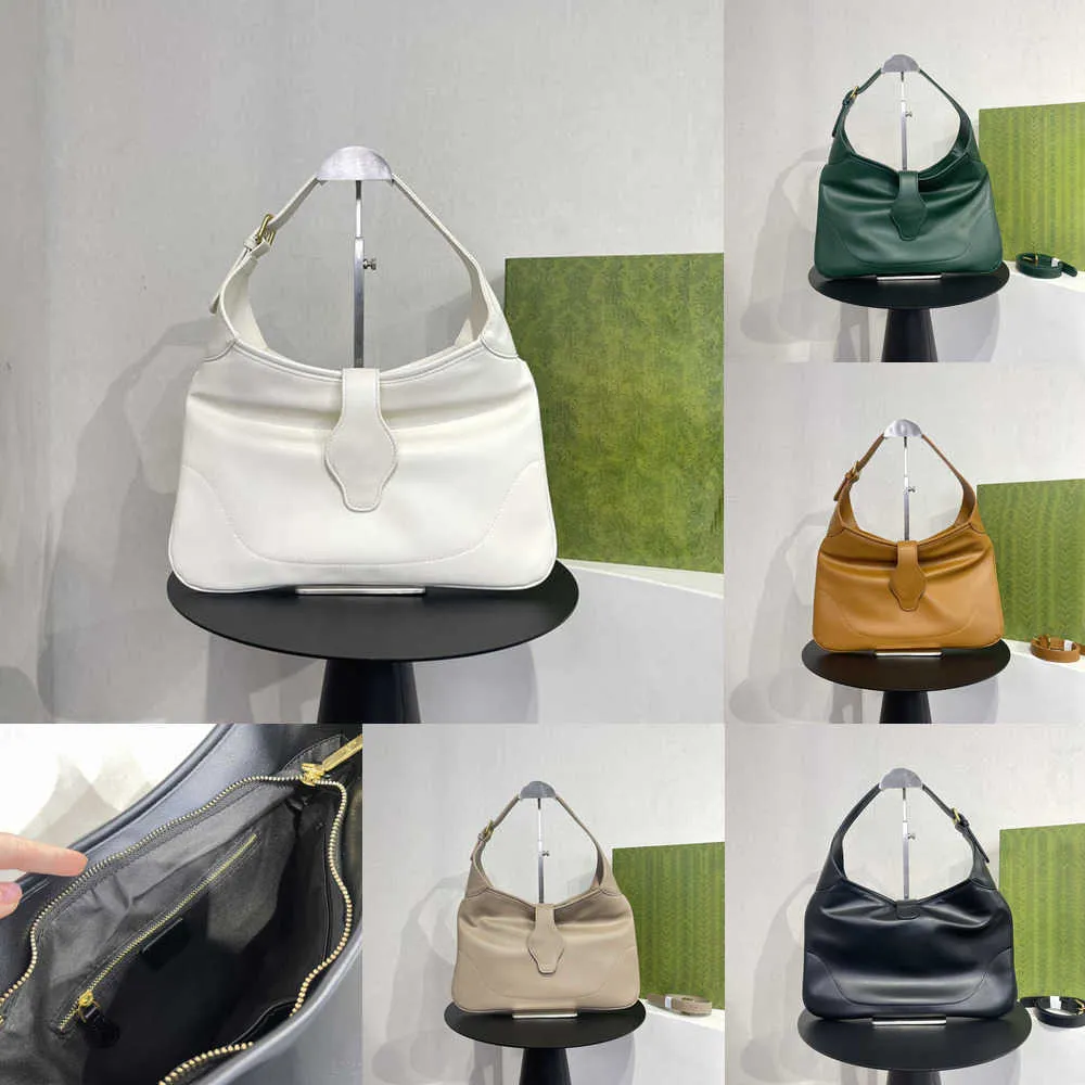 Nieuwe schoudertas Gbag Designer Tassen Dubbele G Tote Bag Leather Handtas Dames Half-Moon Onderarmzakken Crossbody Portemonnees Handtassen Ontwerpers 221013