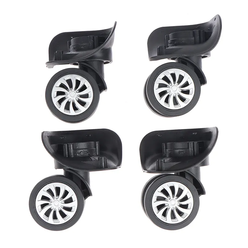 Hot New 4Pcs Suitcase Luggage Accessories Universal 360 Degree Swivel Wheels Trolley Wheel High Quality