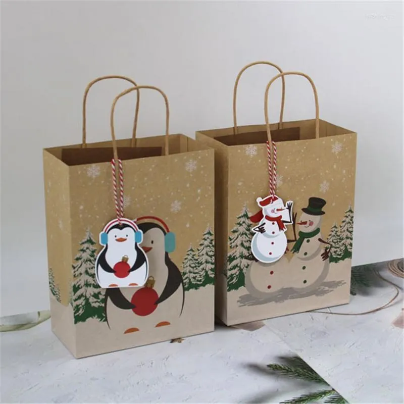 Dekoracje świąteczne worki papierowe Kraft Wrap 24 Count za pakowanie cukierków