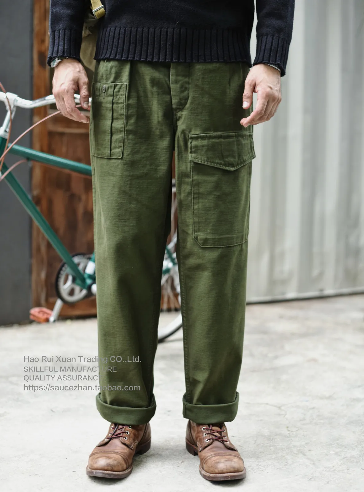 SauceZhan P37 Mens British Army OG107 Utility Fatigue Military Olive Sateen  Baker Green Cargo Pants Outfit 230106 From Yujia04, $83.19