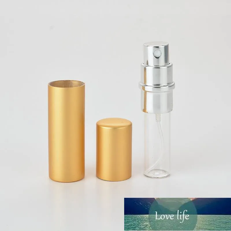 5 ml draagbare hervulbaar glazen parfum fles aluminium parfum bottlealuminum sprayl parfum verstuiver reisflessen