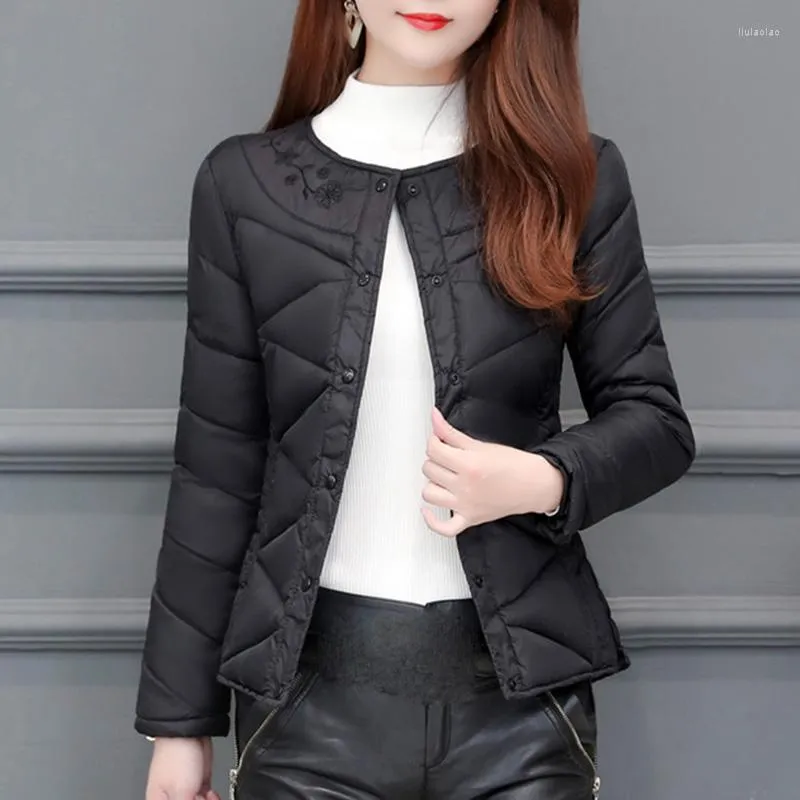 Kadın trençkot ceketleri kadınlar kış uzun kolu dış giyim siyah ince pamuk ceket moda tek göğüslü