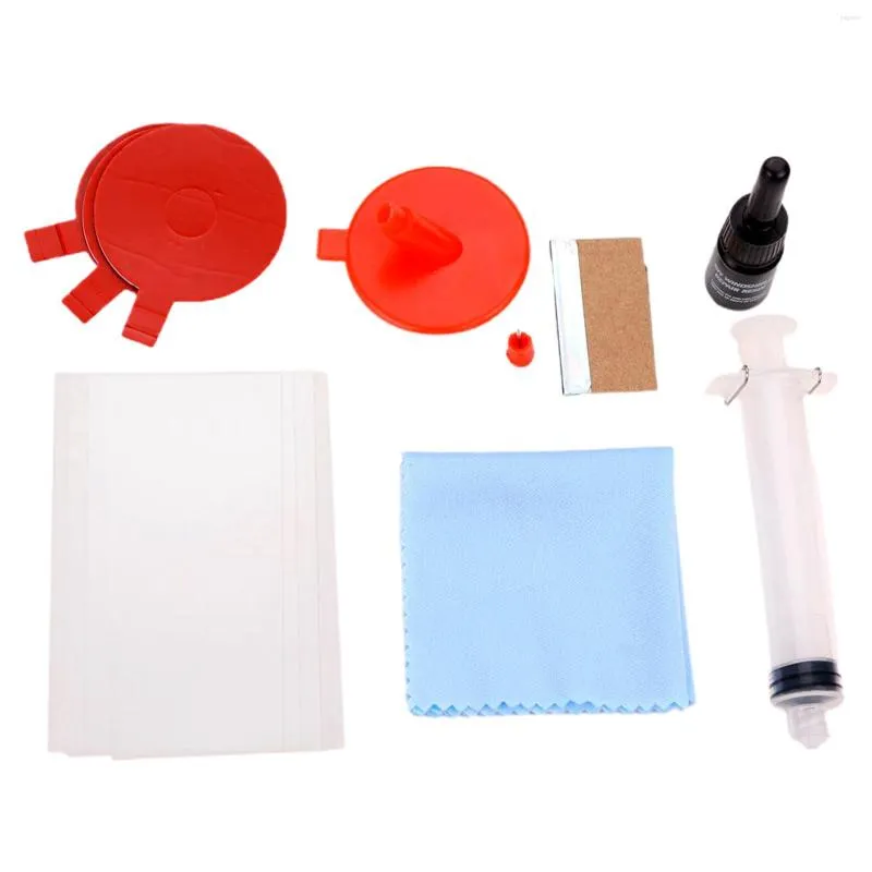 Car Wash Solutions Automotive Windshield Repair Kit For Star Shaped Damage Long Line