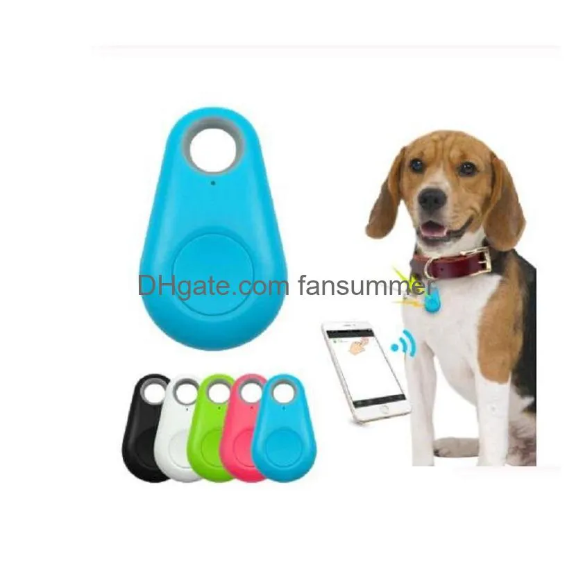 Inseguitori di attività Pet Smart Gps Tracker Antilost Localizzatore Bluetooth impermeabile Tracer per cane Gatto Portafoglio per auto per bambini Accessore per collare chiave Dhcby