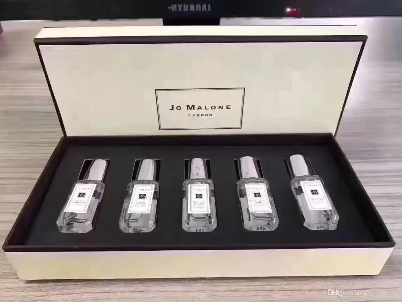 Famoso Jo Malone Colonia per uomini per un profumo di un odore di odore incredibile di lunga durata Kit di fragranze portatili 9 ml x5 set