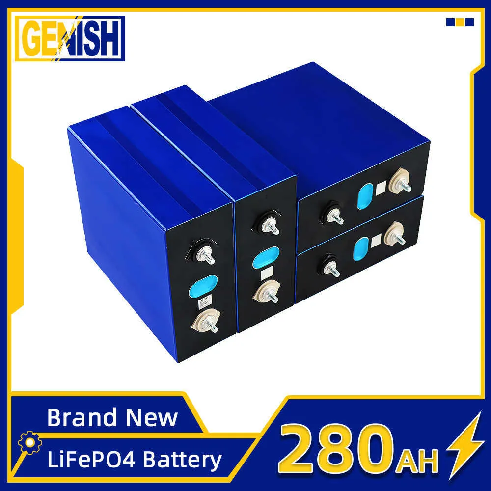 3,2V LifePO4 280AH Батарея лития железа фосфата класса A DIY Пакет Batteri, а также 12 В 24 В 48 В 96 В. Э.В.