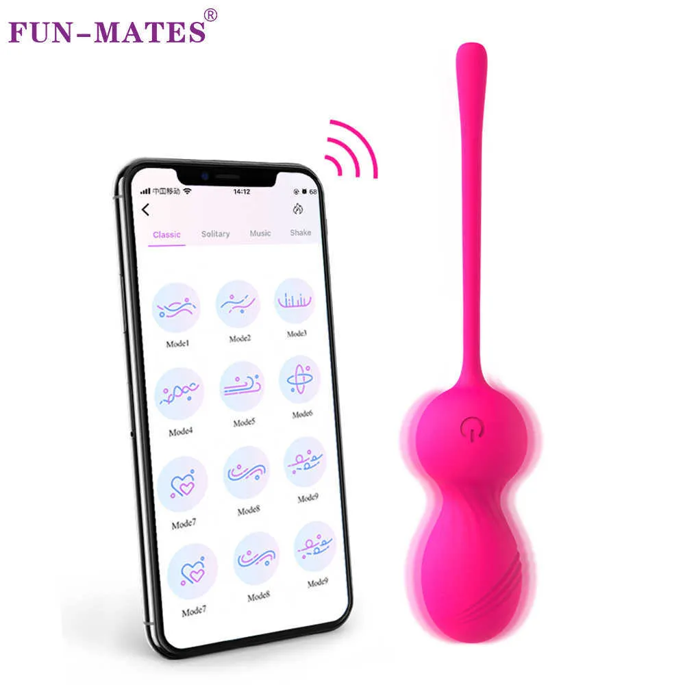 Skönhetsartiklar mobilapp vibrerande ägg vibrator bärbara trosor vaginal boll g spot stimulator kegel vibratorer sexig leksak för kvinnor sexighop