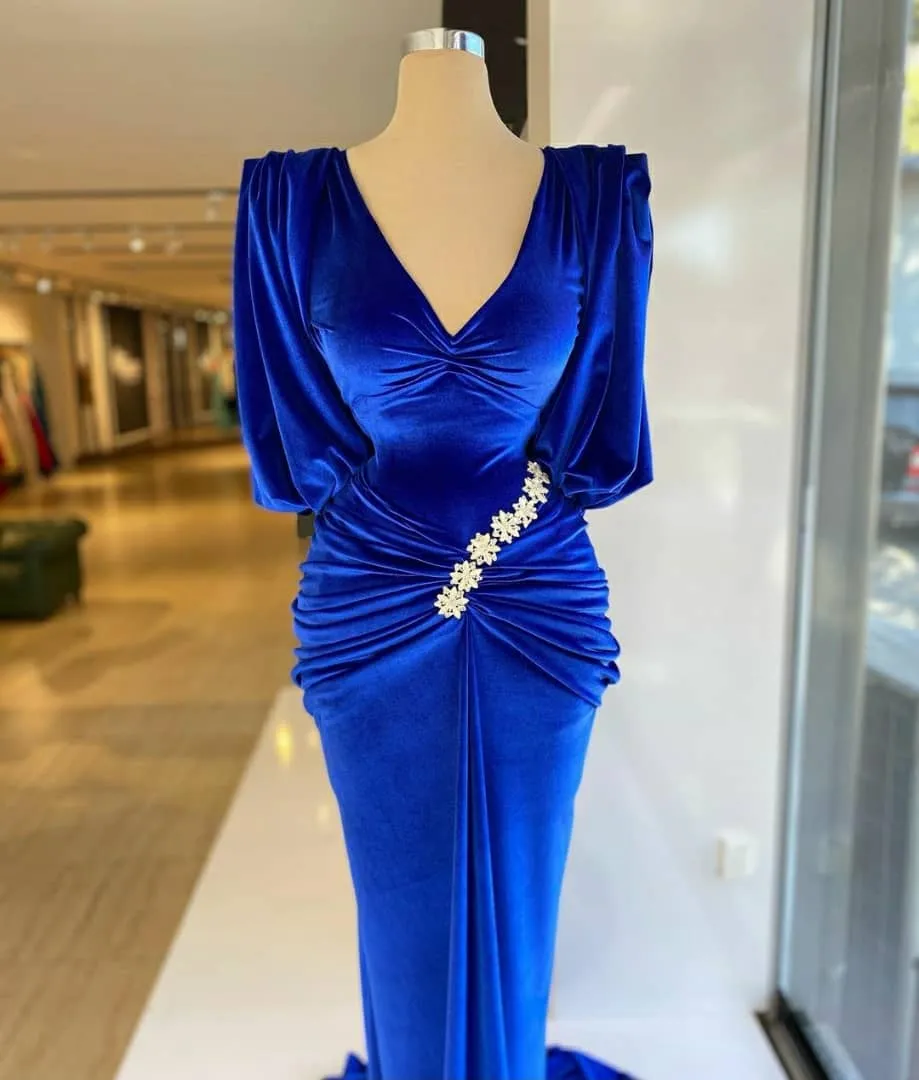 Royal Blue Prom Dresses Velvet Formal Gowns Elegant... From Chicweddings, $126.32 | DHgate.Com Royal Blue Prom Dresses Velvet Formal Gowns Elegant... From Chicweddings, $126.32 | DHgate.Com