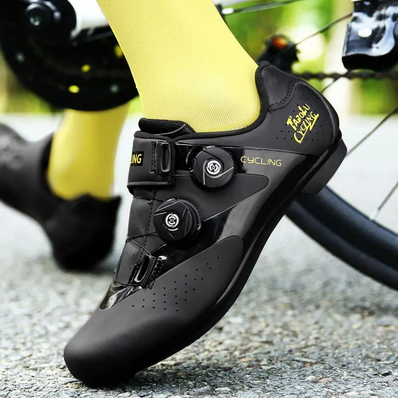 Calzature da ciclismo 2023 Scarpe Velocità Bici da strada Scarpe da ginnastica Tacchetti di grandi dimensioni antiscivolo da uomo Spd Mountain bike da donna Bicicletta