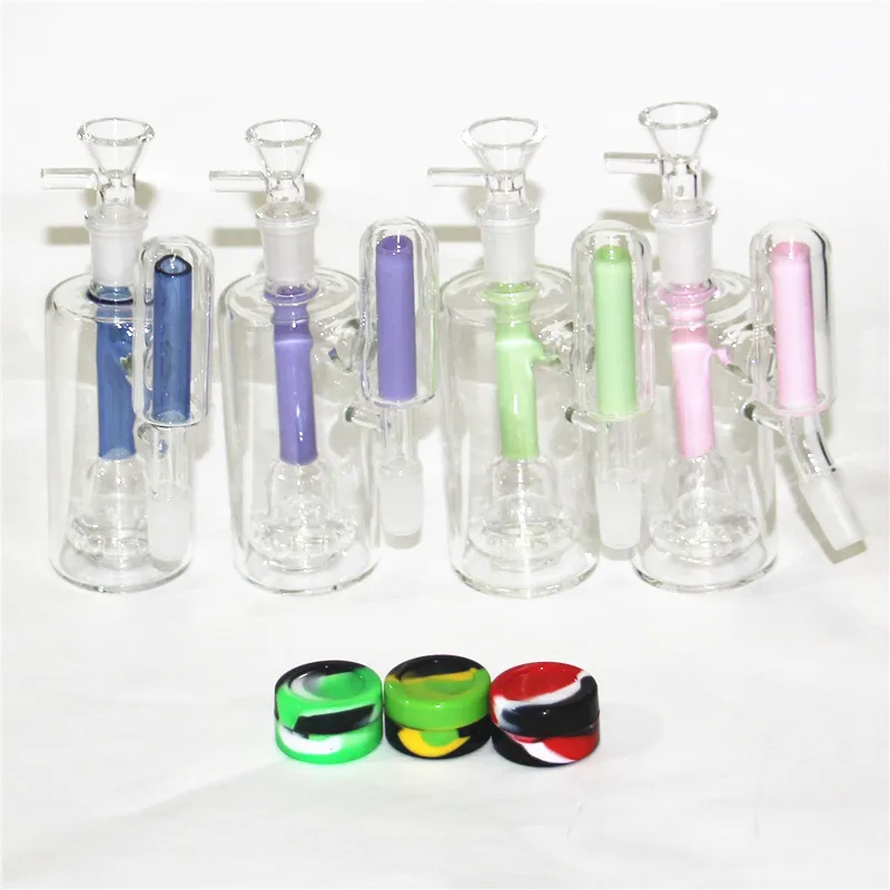 Narghilè 14mm 18mm Reclaim Catcher Adattatori Femmina Maschio Adattatore in vetro a discesa con banger al quarzo per olio di vetro Dab Rigs Bong d'acqua