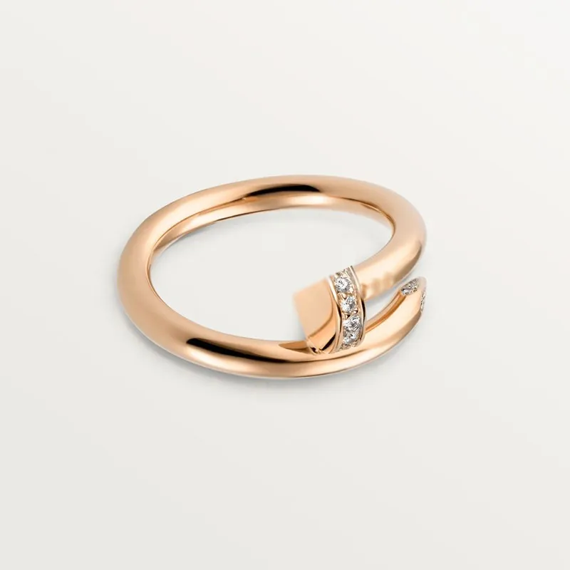 Gold titanium 2024 alloy ring