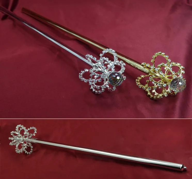 Mode scepters drie dimenshionale bub vorm optocht accessoires rekwisieten bruids schoonheid koningin winnaar cosplay party accessoires sept2453055