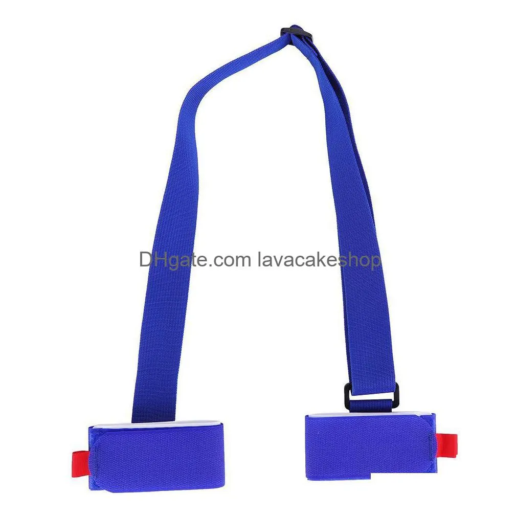 Welders Ski Snowboard Shoder Carrier Nylon Strap Holder Snowboarding Accessoryblue Drop Delivery Office School Business Industrial S Dhzya