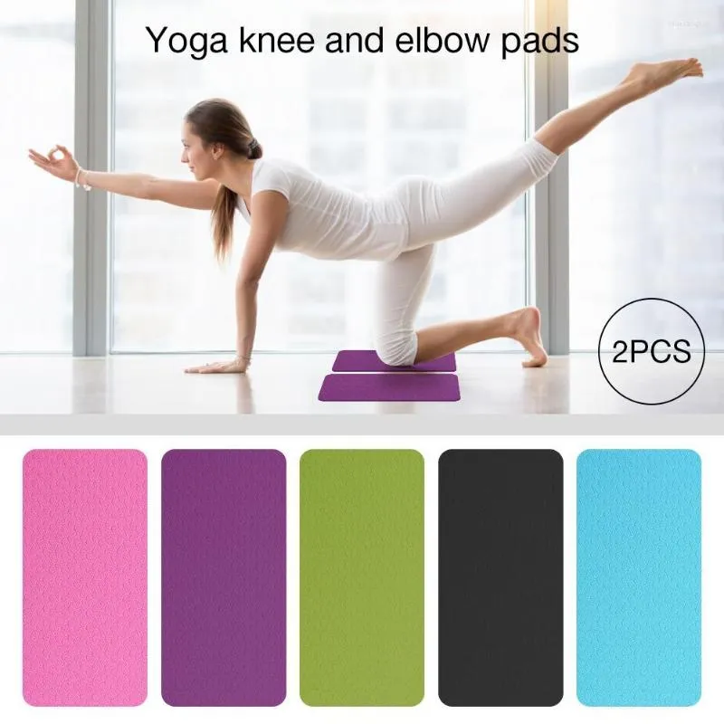 Pillow 2pcs / Set Yoga Knee Pad Fitness Body Building S Elbow Protector For Equipment