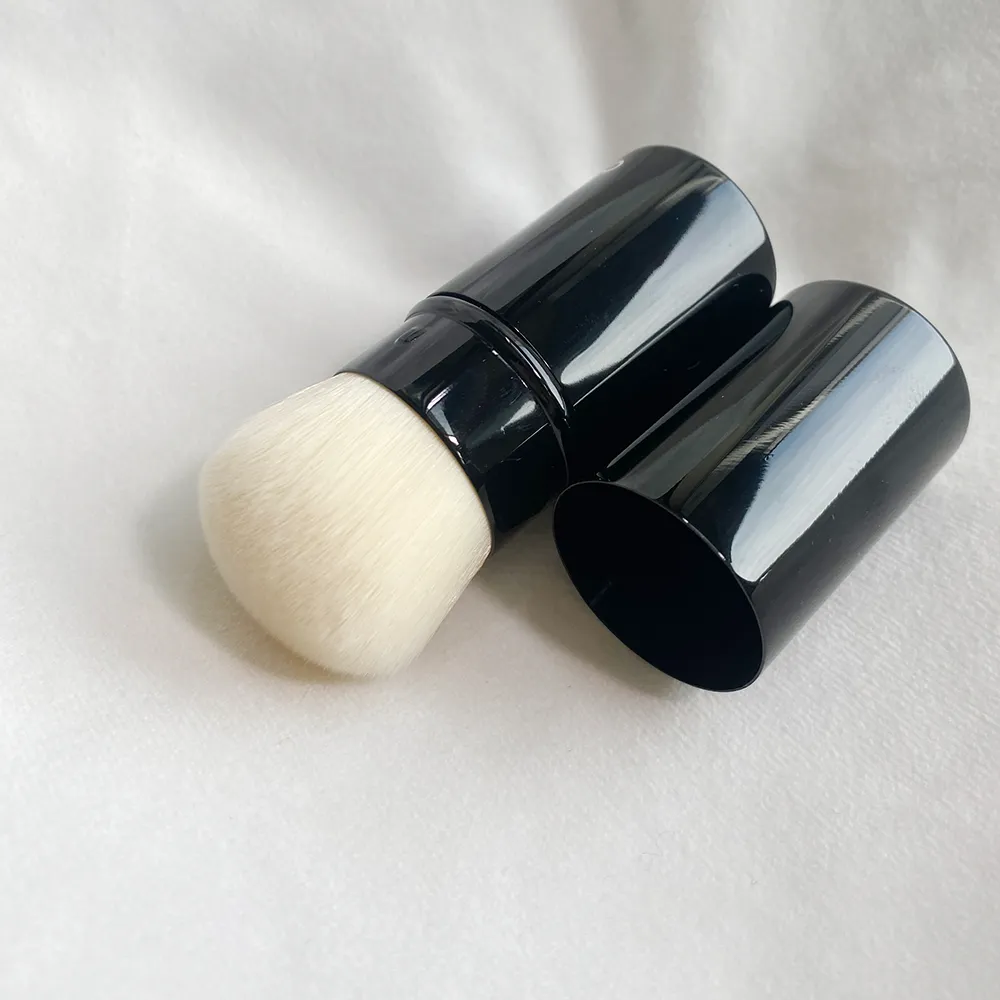 Les Pinceaux格納式Kabuki Brush nﾰ108-ポータブルトラベルパウダーブラッシュブロンザー化粧品ブラシツール2625