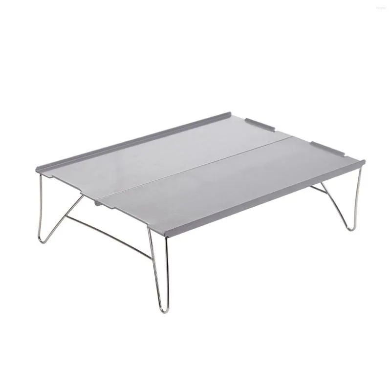 Mobilier de camping multifonction restaurant léger plage durable table pliante barbecue voyage en alliage d'aluminium camping en plein air mini portable