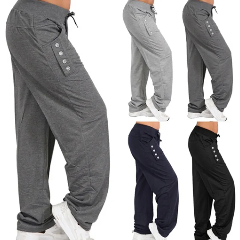 Calças masculinas Men, executando as calças esportivas de fitness yoga de ginástica respirável Treinamento de camping ao ar livre 230107