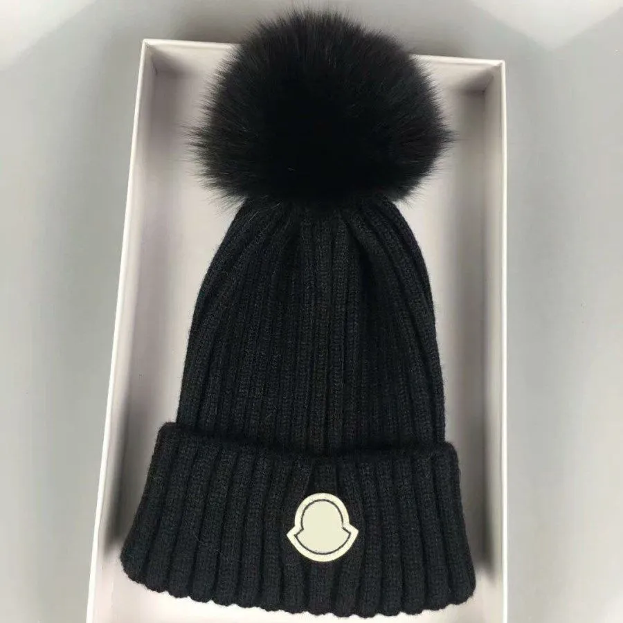 Designer-Beanie-Schädelkappen, modisch, warm, kältebeständig, Haarballenhüte, atmungsaktive Mütze, Top-Qualität