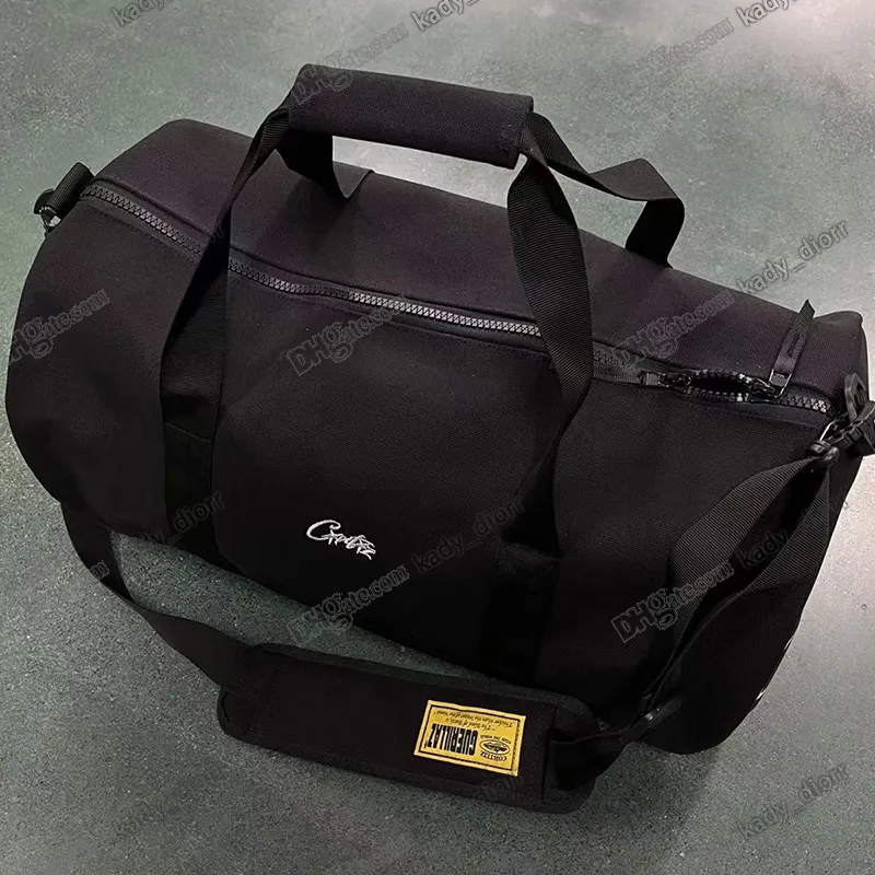 Corteiz Alcatraz Travel Bag Black Tote Men Women Fitness Pu Crossbody corteiz-alcatraz-travel-bag-black-tote-men-women-fitness-pu-crossbody
