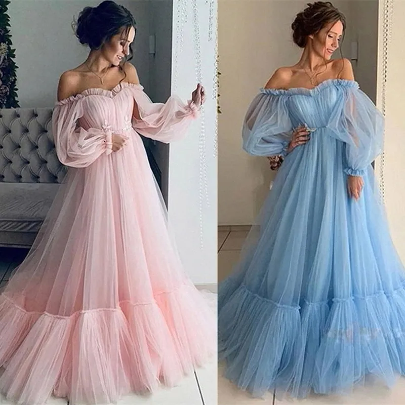 Robes De Maternité Tulle Pour Po Session Sexy Longue Robe De Grossesse Tir Femme Enceinte Vêtements Femme Soirée Robes De Mariée 230107