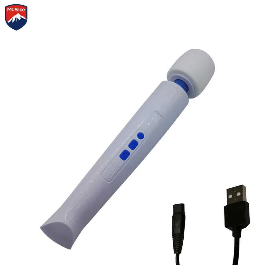 Beauty Items 8-Gang wiederaufladbar HV270 AV Magic Sexy Wand ual Wellness Ganzkörpermassage Erwachsene Massagegerät Spielzeug Produkte für Paare