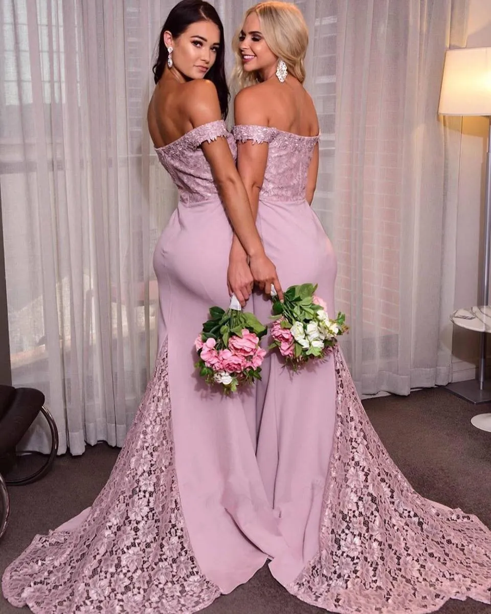 Plus size mermaid bridesmaid deals dresses
