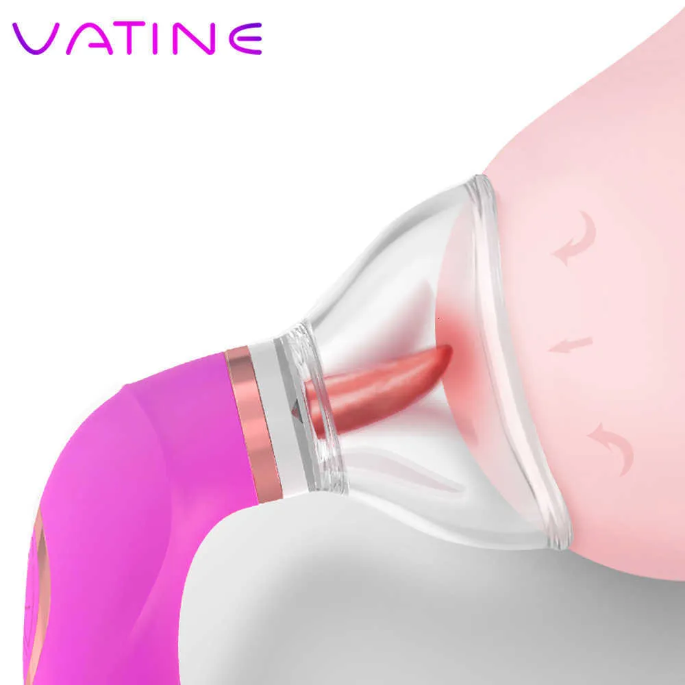 Секс -игрушка вибратор Vatine Product Sucker Vibrator Vibrator Cup Cup Inhale Lunge Licking Labia Mughrage Massage Massage